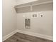 Laundry room featuring connections for a washer and dryer at 388 S Meridian Unit A-Bldg C St # A, Greenwood, IN 46142