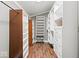 Walk-in closet with custom shelving and ample storage space at 501 S John St, Arcadia, IN 46030