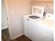 Convenient laundry area with modern washer and dryer at 5069 Lilium Dr, Plainfield, IN 46168