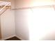 Spacious walk-in closet with ample shelving at 5069 Lilium Dr, Plainfield, IN 46168