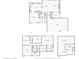 Complete floor plans including the first and second floors and the basement, illustrating the entire home layout at 6707 Meadow View Ct, Avon, IN 46123