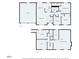 Floor plan showing the layout of both floors of the home at 6853 Cordova Dr, Indianapolis, IN 46221