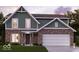 Charming two-story home featuring a brick and siding exterior, complemented by a well-manicured lawn at 7308 Broadview Ln, McCordsville, IN 46055