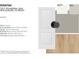 This curated selection of interior home colors featuring whiskers and delicate white wall and trim paint at 7421 Broadview Ln, McCordsville, IN 46055