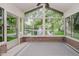 Charming sunroom with view to a pond, and lots of natural light at 8535 Olde Mill Circle West Dr, Indianapolis, IN 46260