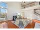 Spacious living room featuring soaring ceilings and a loft view at 8965 Snowberry Ct, Zionsville, IN 46077
