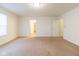 Spacious bedroom with neutral walls, carpet flooring, and ample natural light from a window at 904 Adena Ln, Westfield, IN 46074