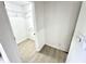 A walk-in closet features wire shelving at 10200 Cheswick Ln, Fishers, IN 46037