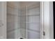 Spacious pantry with metal shelving at 10602 Pintail Ln, Indianapolis, IN 46239