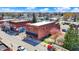 Aerial view of commercial brick building on a corner lot, showcasing the architecture and vibrant surroundings at 1280 Casco Bay Cir, Cicero, IN 46034