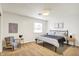 Cozy bedroom with neutral paint, carpet floors, and a minimalist design style at 1280 Casco Bay Cir, Cicero, IN 46034
