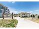 Community park featuring a lakeside pavillion, park signage, and walking path at 13316 E Lieder Way, Fishers, IN 46037