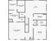 Layout of second floor, showing primary bedroom, bathroom, closets, and loft at 13510 E 131St St, Fishers, IN 46037