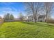 Wide backyard featuring a beautiful lawn and patio set at 1417 Macintosh Ct, Avon, IN 46123