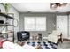 Cozy living room featuring stylish decor, comfortable seating, and natural light at 1508 Douglas Dr, Franklin, IN 46131