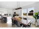 Cozy dining area with a view of the kitchen, great for enjoying meals with Gathering at 15379 Alperton Rd, Fishers, IN 46037