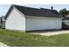 Spacious garage offering ample storage and parking with grassy surrounding at 1546 Kappes St, Indianapolis, IN 46221