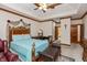 Bright main bedroom offers ample space, soft carpet, and great natural light at 1853 Water Oak Ct, Avon, IN 46123