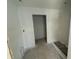 An unfinished bathroom with essential plumbing in place at 24517 Wallace St, Sheridan, IN 46069