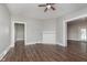 Charming living room with wood-look flooring and traditional decorative elements at 3241 N Capitol Ave, Indianapolis, IN 46208