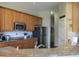 Modern kitchen with stainless steel appliances and granite countertops at 3504 Inverness Blvd, Carmel, IN 46032