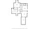 Second floor plan featuring bedrooms, bathrooms, walk-in closets, and hall at 3582 Pete Dye Blvd, Carmel, IN 46033