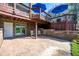 Brick patio with outdoor access from the basement level of the home at 4063 Millstream Rd, Greenwood, IN 46143