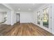 Bright living room with hardwood floors and natural lighting at 4106 Armon Ct, Carmel, IN 46033