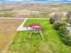 Aerial view of a home set in a lush landscape, featuring a large yard and scenic countryside vistas at 4339 W Briarwood Rd, Monrovia, IN 46157