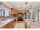 Kitchen with stainless steel appliances at 4339 W Briarwood Rd, Monrovia, IN 46157