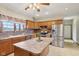 Spacious kitchen with stone backsplash and stainless steel appliances at 4339 W Briarwood Rd, Monrovia, IN 46157