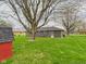 Large backyard with a mature tree and lawn at 4715 Southern Ave, Anderson, IN 46013