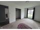 Bedroom with carpet, a closet, an area rug, and natural light coming in from the window at 5240 Regency Dr, Columbus, IN 47203