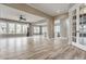 Expansive living room featuring wood floors, abundant natural light, and an open floor plan at 528 Dylan Dr, Carmel, IN 46032