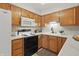 Well-lit kitchen equipped with modern appliances, ample cabinetry, and a clean aesthetic at 6742 S New Jersey St, Indianapolis, IN 46227