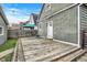 Backyard featuring an expansive wood deck, perfect for outdoor entertaining at 715 Cottage Ave, Indianapolis, IN 46203
