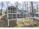 Lovely home with a screened porch, spacious deck, and white picket fence at 7668 Heather Dr, Nineveh, IN 46164