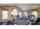 Well-equipped gym offers a variety of machines and free weights for fitness enthusiasts in the community at 7971 Cool Hollow Pl, Indianapolis, IN 46237