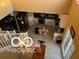 View of a kitchen with stainless steel appliances and island at 804 Seabreeze Dr, Avon, IN 46123