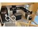 View of a kitchen with stainless steel appliances and island at 804 Seabreeze Dr, Avon, IN 46123