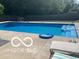 Inviting backyard pool with lounge chairs and a well-maintained concrete deck at 804 Seabreeze Dr, Avon, IN 46123
