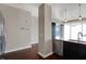 Contemporary kitchen featuring stainless steel appliances and granite countertops at 1 Virginia Ave # 707, Indianapolis, IN 46204