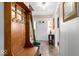 Bright foyer with coat rack, tile flooring, and white front door allowing in lots of light at 10533 Williamsburg Dr, Newburgh, IN 47630