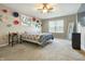 Bright bedroom with neutral walls, carpet flooring, and stylish décor accents at 11622 Brookwood Trace Dr, Indianapolis, IN 46229