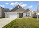 Charming single-story home with a brick and siding exterior, attached garage, and well-maintained lawn at 11622 Brookwood Trace Dr, Indianapolis, IN 46229