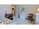 Bedroom featuring a day bed, wooden furniture and a neutral color scheme at 118 Presidential Ct, Greenfield, IN 46140