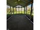 Outdoor screened-in porch with view of backyard at 12802 Ari Ln, Fishers, IN 46037