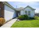 Inviting entrance with well-maintained landscaping and a welcoming walkway at 14203 Cliffwood Pl, Fishers, IN 46038