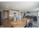 Open-concept living space with dining area, kitchen and living room at 2237 S Copperstone Dr, New Palestine, IN 46163