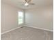 Neutral-toned bedroom with a ceiling fan and natural light at 2325 Silver Rose Dr, Avon, IN 46123